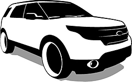 車子矢量圖素材
