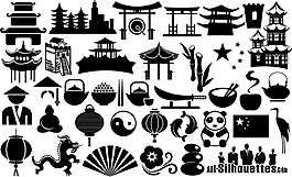 古典圖標(biāo)矢量圖素材
