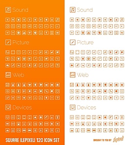 圖標(biāo)合集矢量圖素材