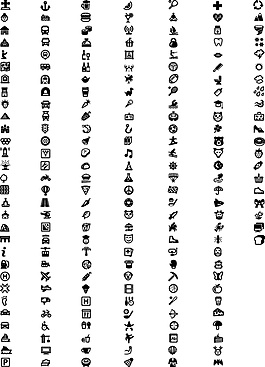 圖標(biāo)設(shè)計(jì)矢量圖素材