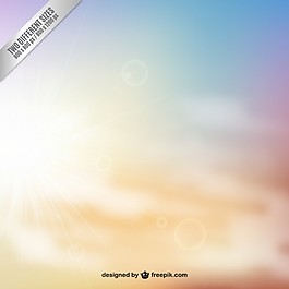 陽光背景模糊的風(fēng)格