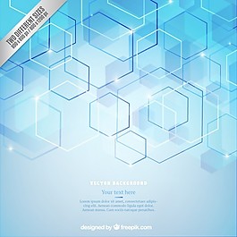 六邊形的背景