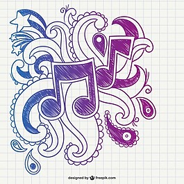 音符乱涂