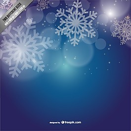 背景的雪花