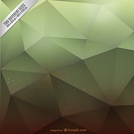 綠色多邊形背景