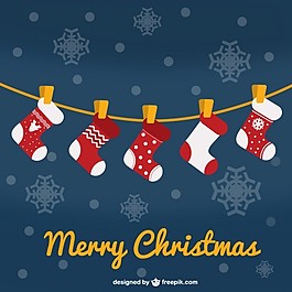 復(fù)古的圣誕背景