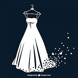 婚紗插畫