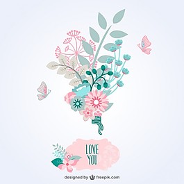 可愛(ài)的花束