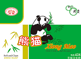 熊貓衛(wèi)生紙圖片