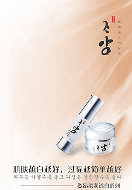 護膚海報