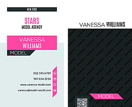 娛樂公司名片創(chuàng)意設(shè)計PSD源文件