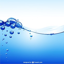 水藍色的背景