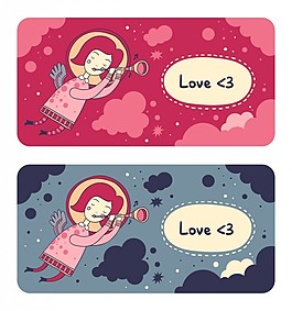 愛在空中的旗幟