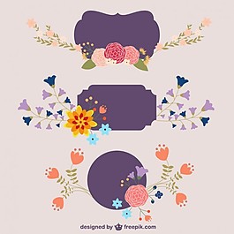 花徽章