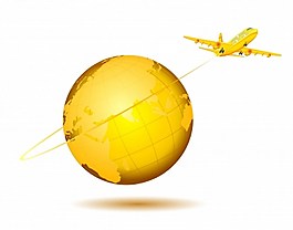 飛機在世界各地