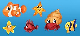 大海里的小動物