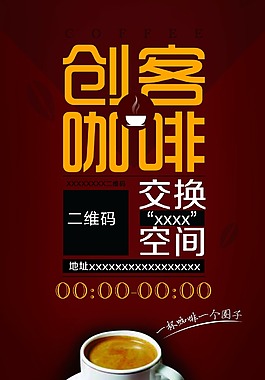 咖啡海報