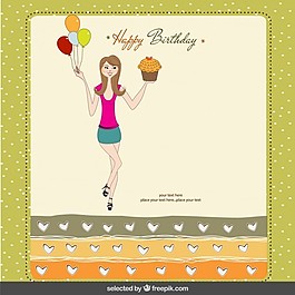 青少年生日卡