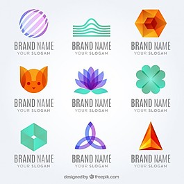 集抽象和現(xiàn)代標(biāo)志