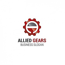 齒輪logo模板