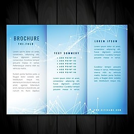 藍(lán)色矢量宣傳冊設(shè)計(jì)指南