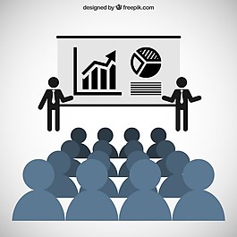 商業演示的圖標