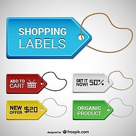 收集购物标签