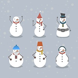 有趣的雪人集合