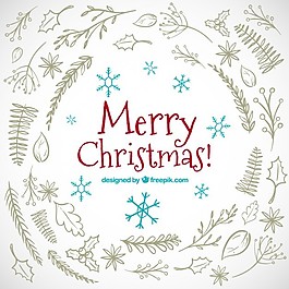 粗略的圣誕裝飾花