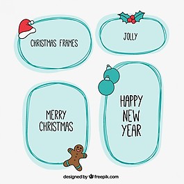 可愛的圣誕風(fēng)格粗略框架