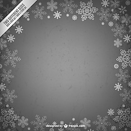 雪花圣誕