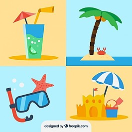 平面設(shè)計中的夏季元素