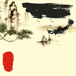 古典文藝主圖背景