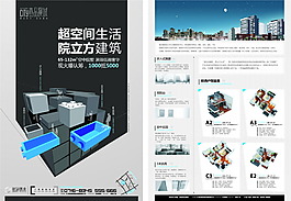 一品漫城房地产海报