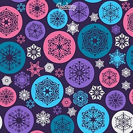 程式化的雪花