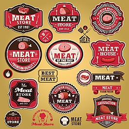 肉類食品貼標