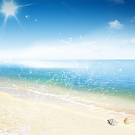 大海素材模板