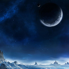 夜空素材背景