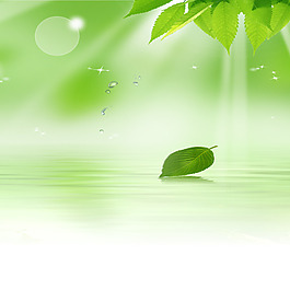 淘寶護(hù)膚品清新背景