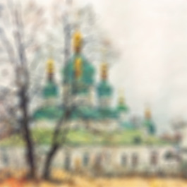 模糊主圖背景