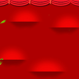 中國(guó)紅大氣簡(jiǎn)約背景圖