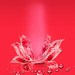 夢(mèng)幻花朵背景