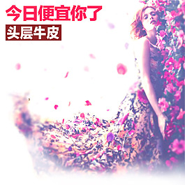 淘寶奢華浪漫女包直通車鉆展背景