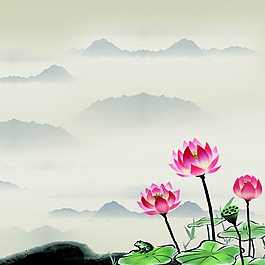 中國風(fēng)促銷主圖背景圖