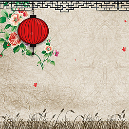 中國風(fēng)新年背景海報(bào)