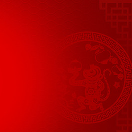 年貨促銷推廣主圖背景