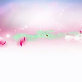 浪漫情人節(jié)花瓣背景