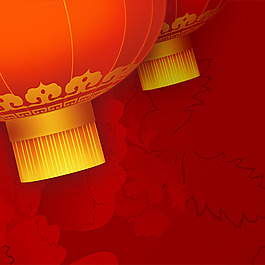 元宵燈籠喜慶主圖