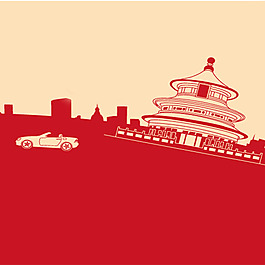扁平手繪背景