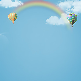 簡(jiǎn)約天空背景